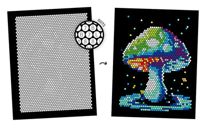 HueCell™ - 100 Color By Number Mysteries Book